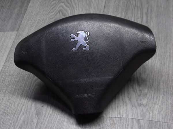 Подушка безпеки руля AirBag для Peugeot 307 (96345028ZR) – Оригінал, Б/у
