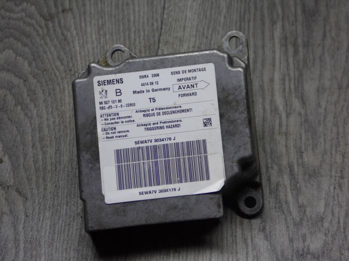 Блок управління Airbag для Peugeot 307 (9652712180) – Оригінал, Б/у