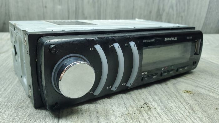 Автомагнітола Shuttle SUD-386 Black – USB, SD, FM, 1DIN для Ваз 2101-21099