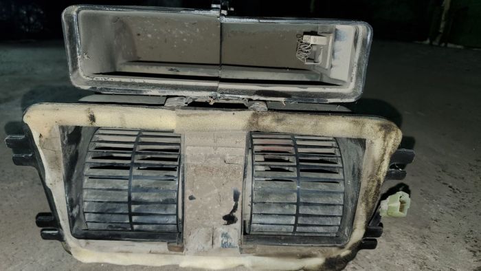 Корпус пічки ЗАЗ Таврія Славута в зборі — оригінал, б/в, робочий, перевірений